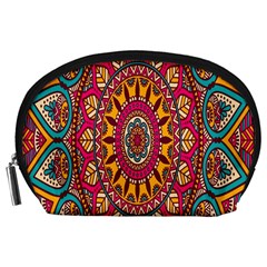 Buddhist Mandala Accessory Pouch (large) by nateshop