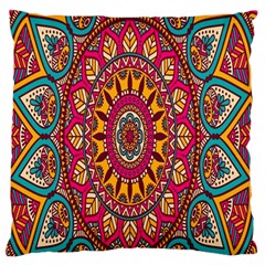 Buddhist Mandala Standard Flano Cushion Case (one Side) by nateshop