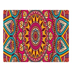 Buddhist Mandala Double Sided Flano Blanket (large)  by nateshop