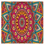 Buddhist Mandala Square Satin Scarf (36  x 36 ) Front