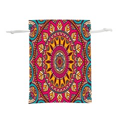 Buddhist Mandala Lightweight Drawstring Pouch (s) by nateshop