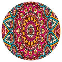 Buddhist Mandala Round Trivet by nateshop