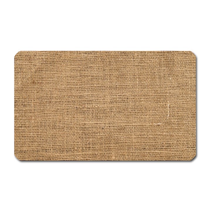 Burlap Texture Magnet (Rectangular)