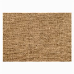 Burlap Texture Large Glasses Cloth by nateshop