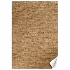 Burlap Texture Canvas 20  X 30  by nateshop