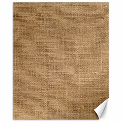 Burlap Texture Canvas 11  X 14  by nateshop