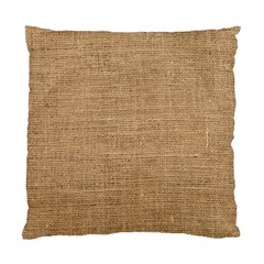 Burlap Texture Standard Cushion Case (one Side)