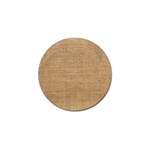 Burlap Texture Golf Ball Marker (4 pack) Front