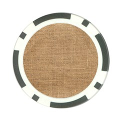 Burlap Texture Poker Chip Card Guard (10 Pack)