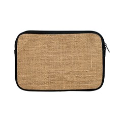 Burlap Texture Apple Ipad Mini Zipper Cases by nateshop