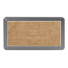 Burlap Texture Memory Card Reader (mini) by nateshop