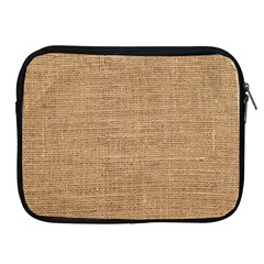 Burlap Texture Apple Ipad 2/3/4 Zipper Cases by nateshop