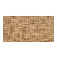 Burlap Texture Satin Wrap 35  X 70  by nateshop