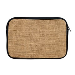 Burlap Texture Apple Macbook Pro 17  Zipper Case by nateshop