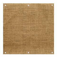 Burlap Texture Banner And Sign 4  X 4 