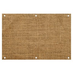 Burlap Texture Banner And Sign 6  X 4  by nateshop