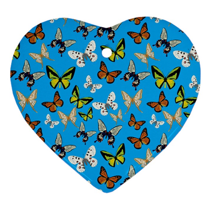 Butterflies Ornament (Heart)