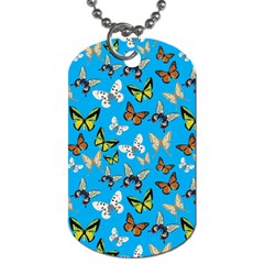 Butterflies Dog Tag (one Side) by nateshop