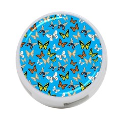 Butterflies 4-port Usb Hub (one Side) by nateshop