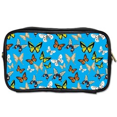 Butterflies Toiletries Bag (two Sides) by nateshop