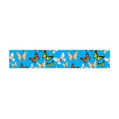 Butterflies Flano Scarf (mini) by nateshop