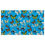 Butterflies Banner and Sign 7  x 4  Front