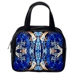 Cobalt on gold symmetry Classic Handbag (One Side) Front