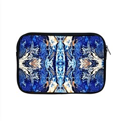 Cobalt On Gold Symmetry Apple Macbook Pro 15  Zipper Case by kaleidomarblingart