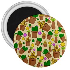 Cactus 3  Magnets by nateshop