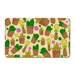 Cactus Magnet (rectangular) by nateshop