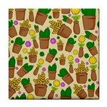 Cactus Tile Coaster Front