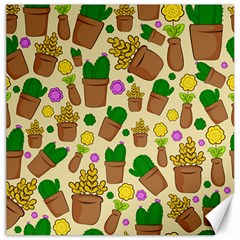 Cactus Canvas 12  X 12  by nateshop