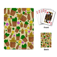 Cactus Playing Cards Single Design (rectangle) by nateshop