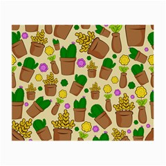 Cactus Small Glasses Cloth (2 Sides) by nateshop