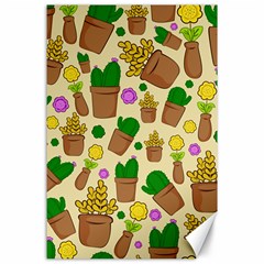 Cactus Canvas 24  X 36  by nateshop