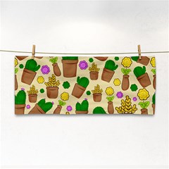 Cactus Hand Towel by nateshop