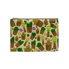 Cactus Cosmetic Bag (medium) by nateshop