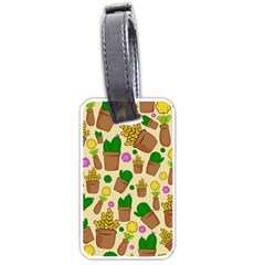 Cactus Luggage Tag (one Side)