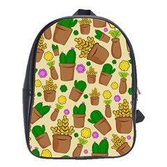 Cactus School Bag (large) by nateshop