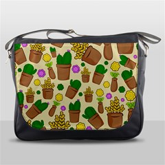 Cactus Messenger Bag by nateshop