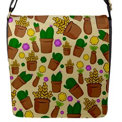 Cactus Flap Closure Messenger Bag (s) by nateshop