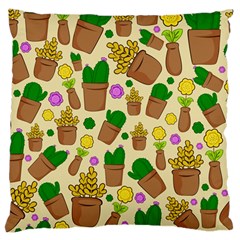 Cactus Standard Flano Cushion Case (two Sides) by nateshop