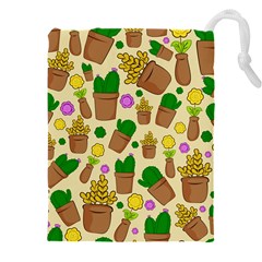 Cactus Drawstring Pouch (5xl) by nateshop