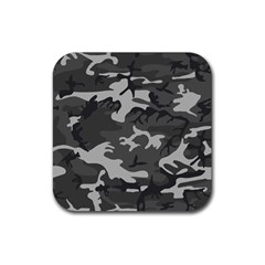 Camouflage Rubber Coaster (square) by nateshop