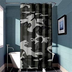 Camouflage Shower Curtain 36  X 72  (stall)  by nateshop