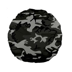 Camouflage Standard 15  Premium Round Cushions by nateshop