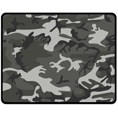 Camouflage Double Sided Fleece Blanket (medium)  by nateshop