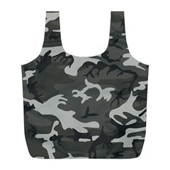 Camouflage Full Print Recycle Bag (l) by nateshop