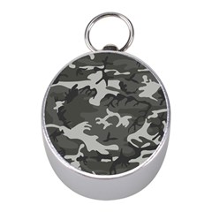 Camouflage Mini Silver Compasses by nateshop