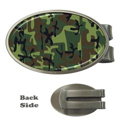 Camouflage-1 Money Clips (oval)  by nateshop